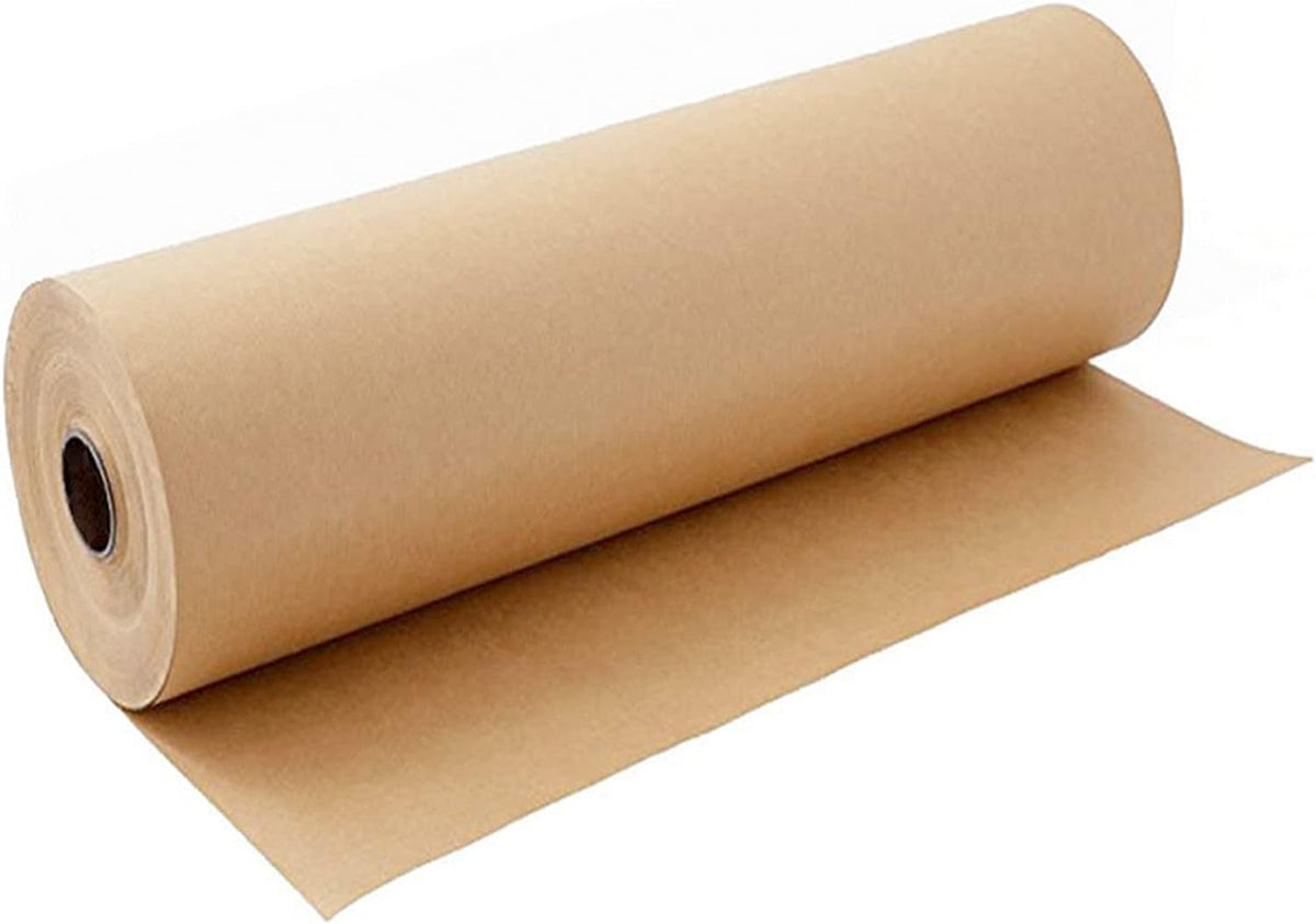Brown Kraft Paper Roll 12″×100 ft | Eco-Friendly Paper for Wrapping, Craft & Sustainable Packaging
