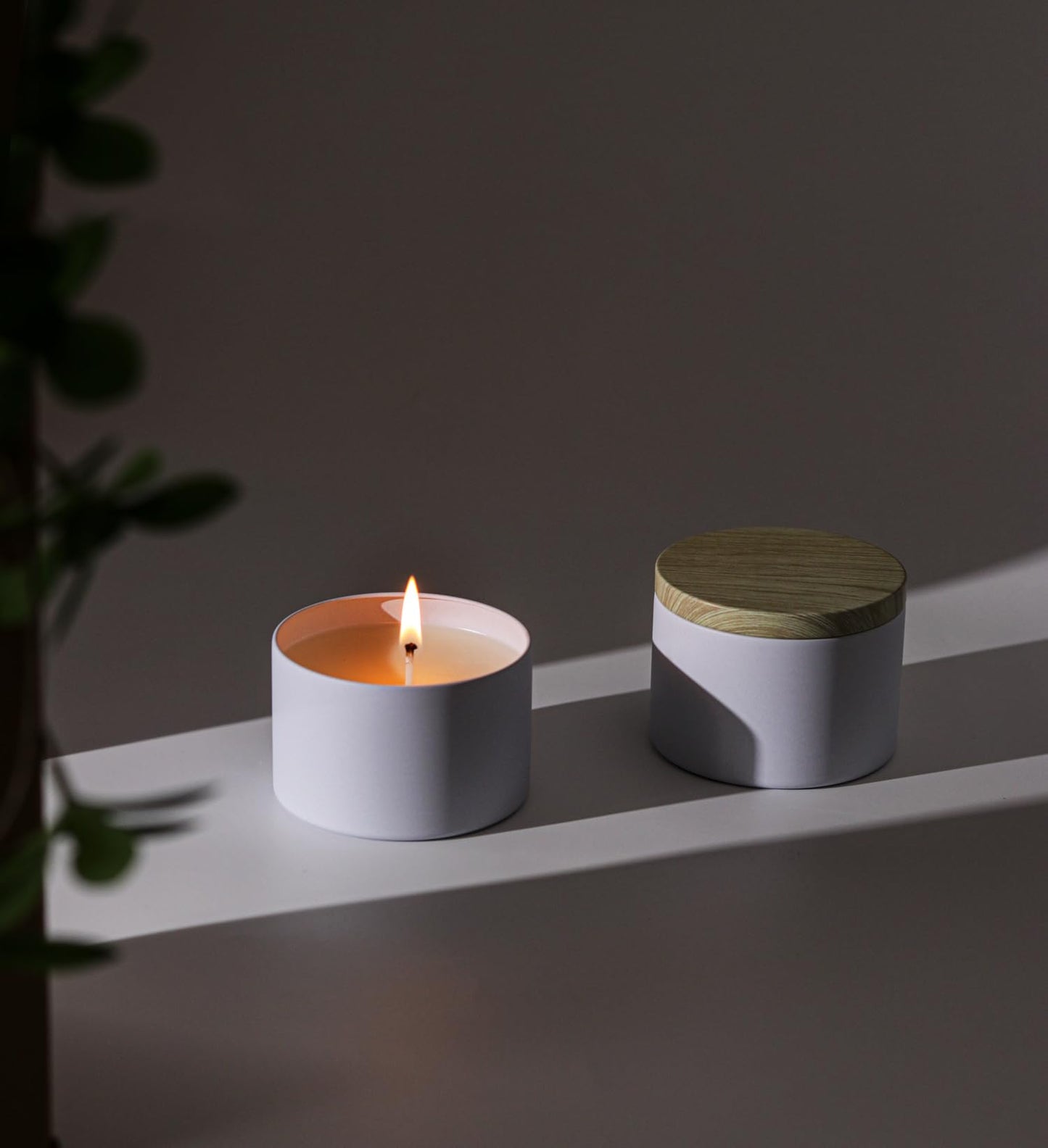 Candle Tins with Lids, 3 Wicks Candle Jars 14oz/420ml Candle Containers 12 Pack Seamless Bulk Candle Containers for Candle Making Supplies Wholesale Empty Candle Jars - Mint