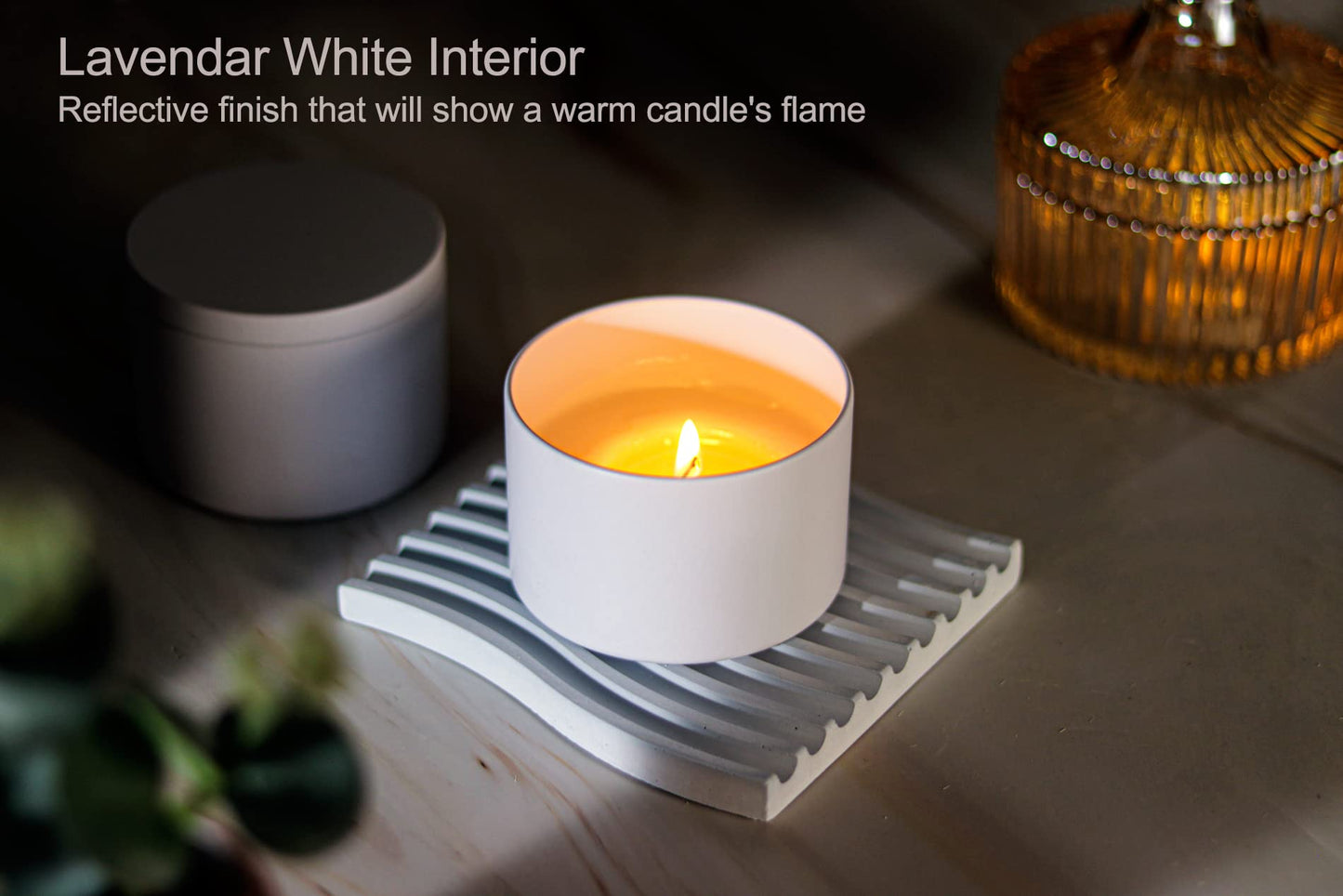 Candle Tins with Lids, 3 Wicks Candle Jars 14oz/420ml Candle Containers 12 Pack Seamless Bulk Candle Containers for Candle Making Supplies Wholesale Empty Candle Jars - Mint