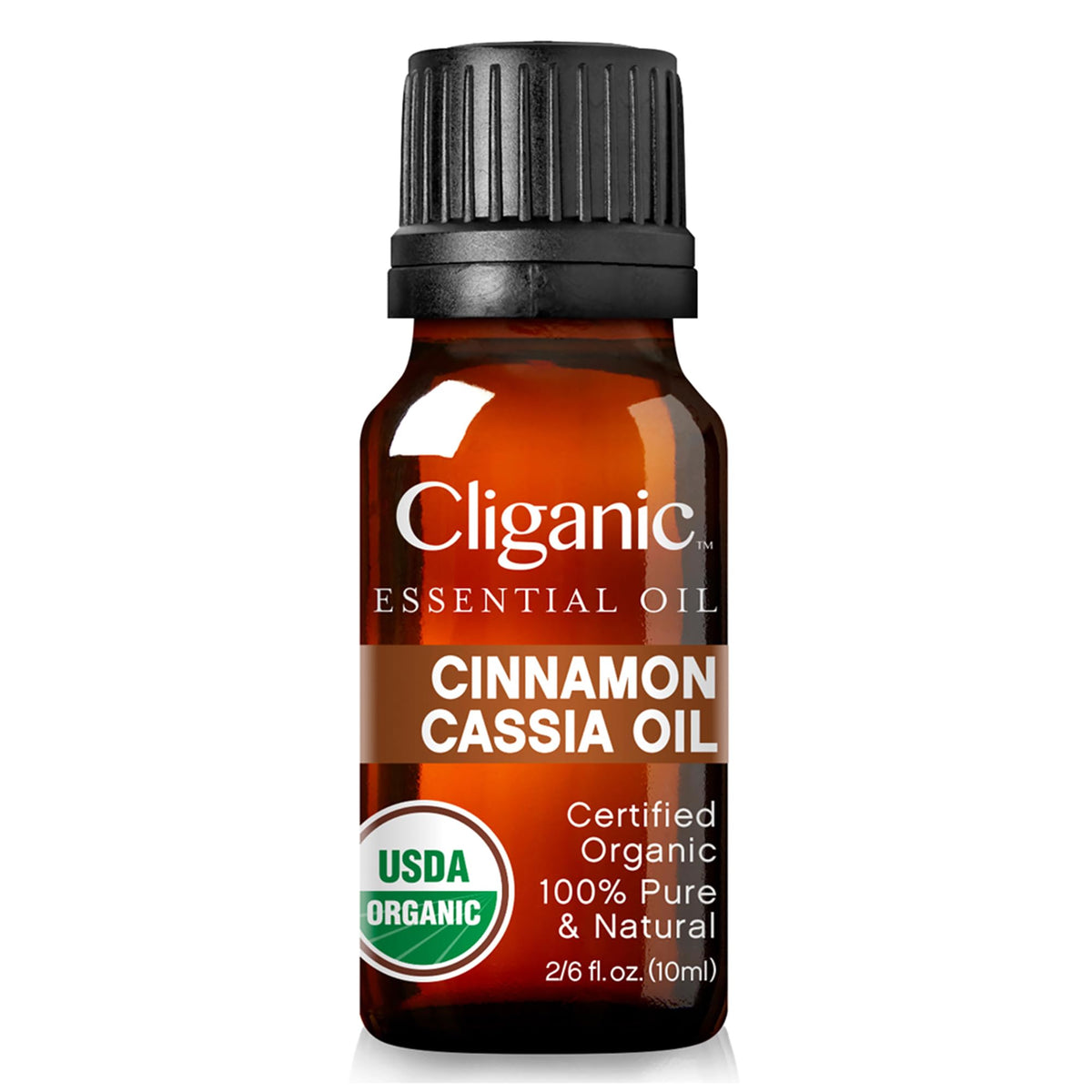 Cliganic Organic Essential Oils Set (Top 5) - 100% Pure Natural - Aromatherapy, Candle Making - Peppermint, Lavender, Eucalyptus, Lemongrass & Orange (Packaging May Vary)