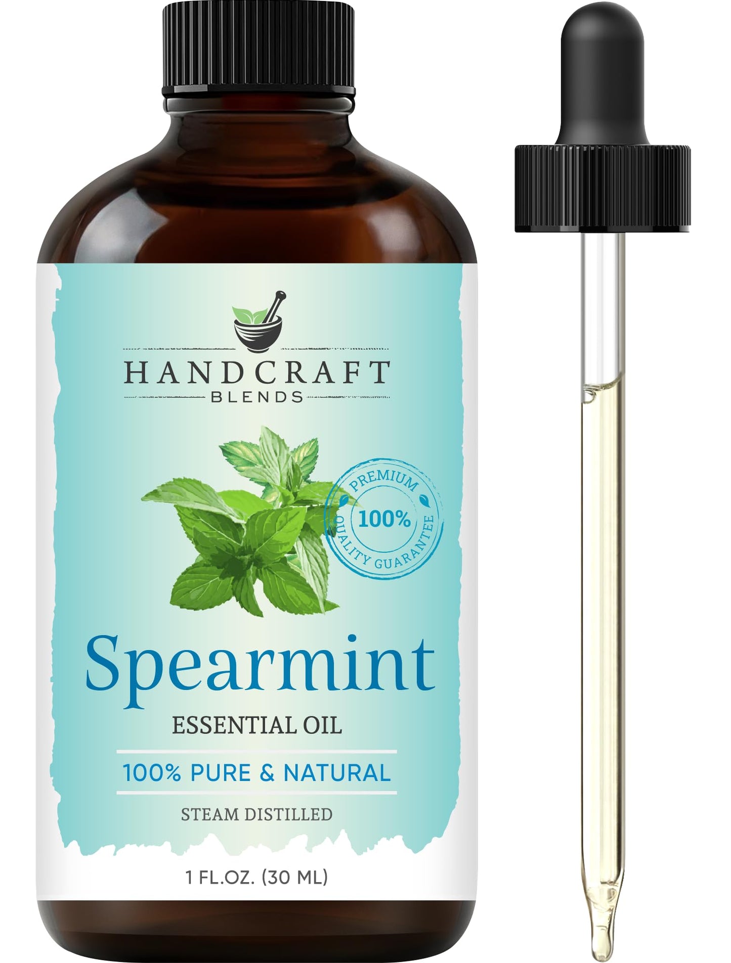 Peppermint Essential Oil - Huge 4 Fl Oz - 100% Pure and Natural - Premium Grade Essential Oil for Diffuser and Aromatherapy