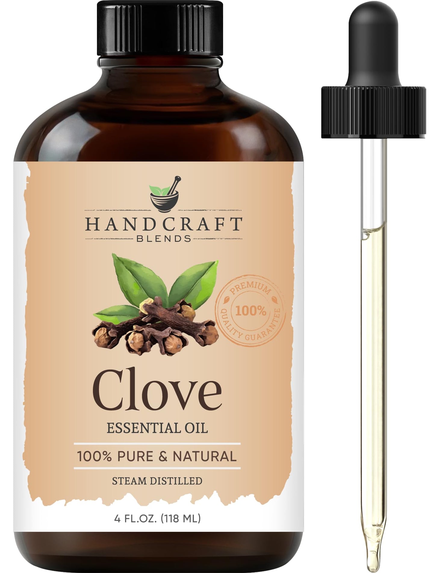 Peppermint Essential Oil - Huge 4 Fl Oz - 100% Pure and Natural - Premium Grade Essential Oil for Diffuser and Aromatherapy