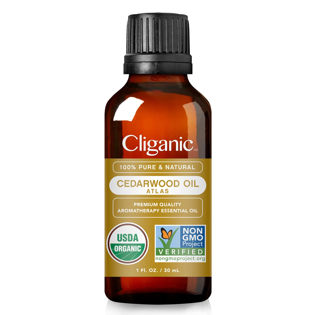 Cliganic Organic Essential Oils Set (Top 5) - 100% Pure Natural - Aromatherapy, Candle Making - Peppermint, Lavender, Eucalyptus, Lemongrass & Orange (Packaging May Vary)