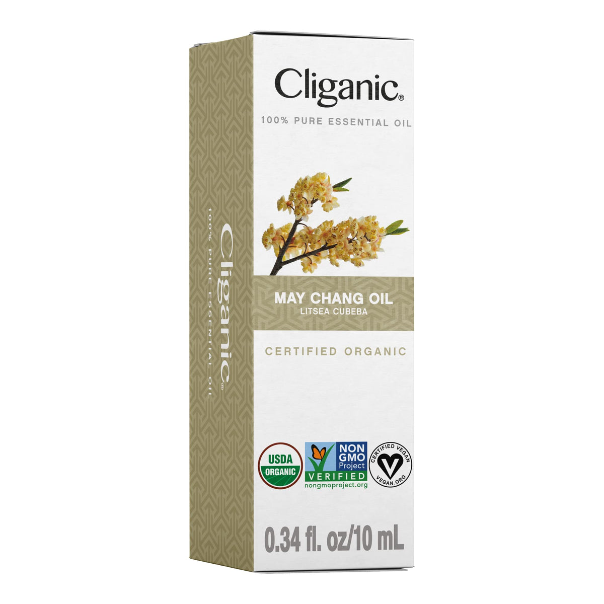 Cliganic Organic Essential Oils Set (Top 5) - 100% Pure Natural - Aromatherapy, Candle Making - Peppermint, Lavender, Eucalyptus, Lemongrass & Orange (Packaging May Vary)