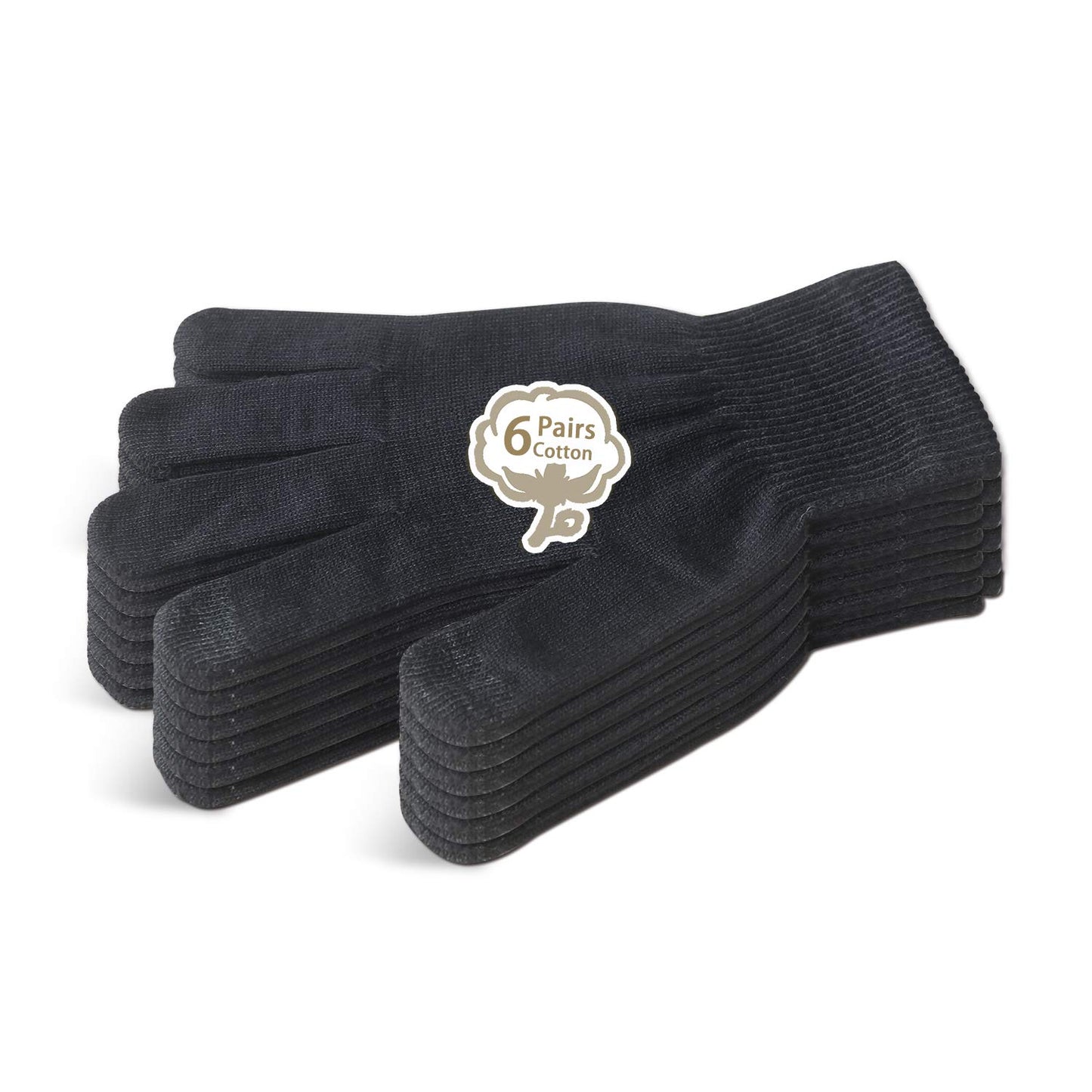 EvridWear Moisturizing Cotton Gloves | Unisex Touchscreen-Friendly Hand Care Gloves
