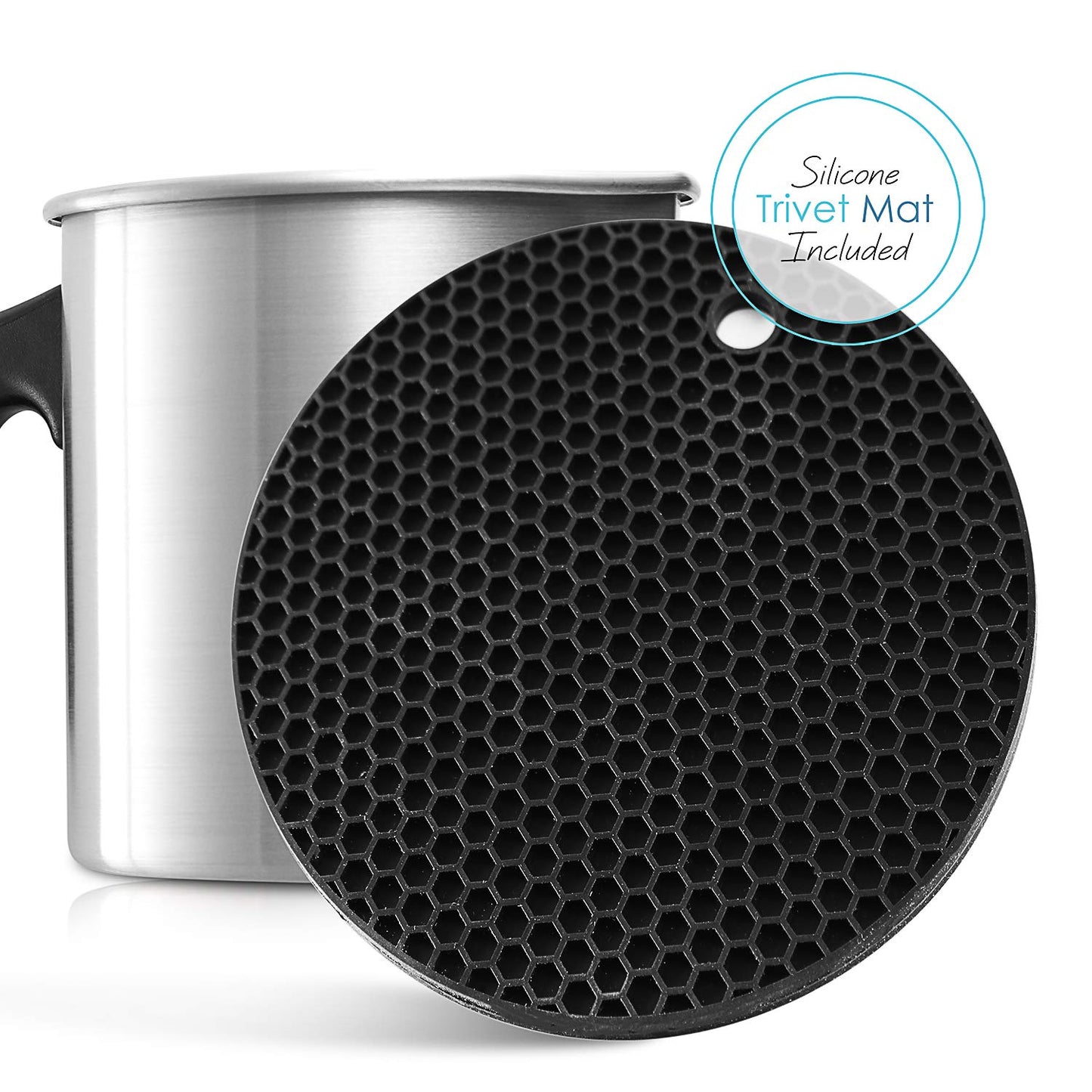 Hearth & Harbor Electric Wax Melter for Candle Making, Small 16oz Candle Wax Melting Pot, Non-Stick Candle Wax Melter for Candle Making, Candle Maker Machine - Fast, Easy, & Clean Candle Melting Pot