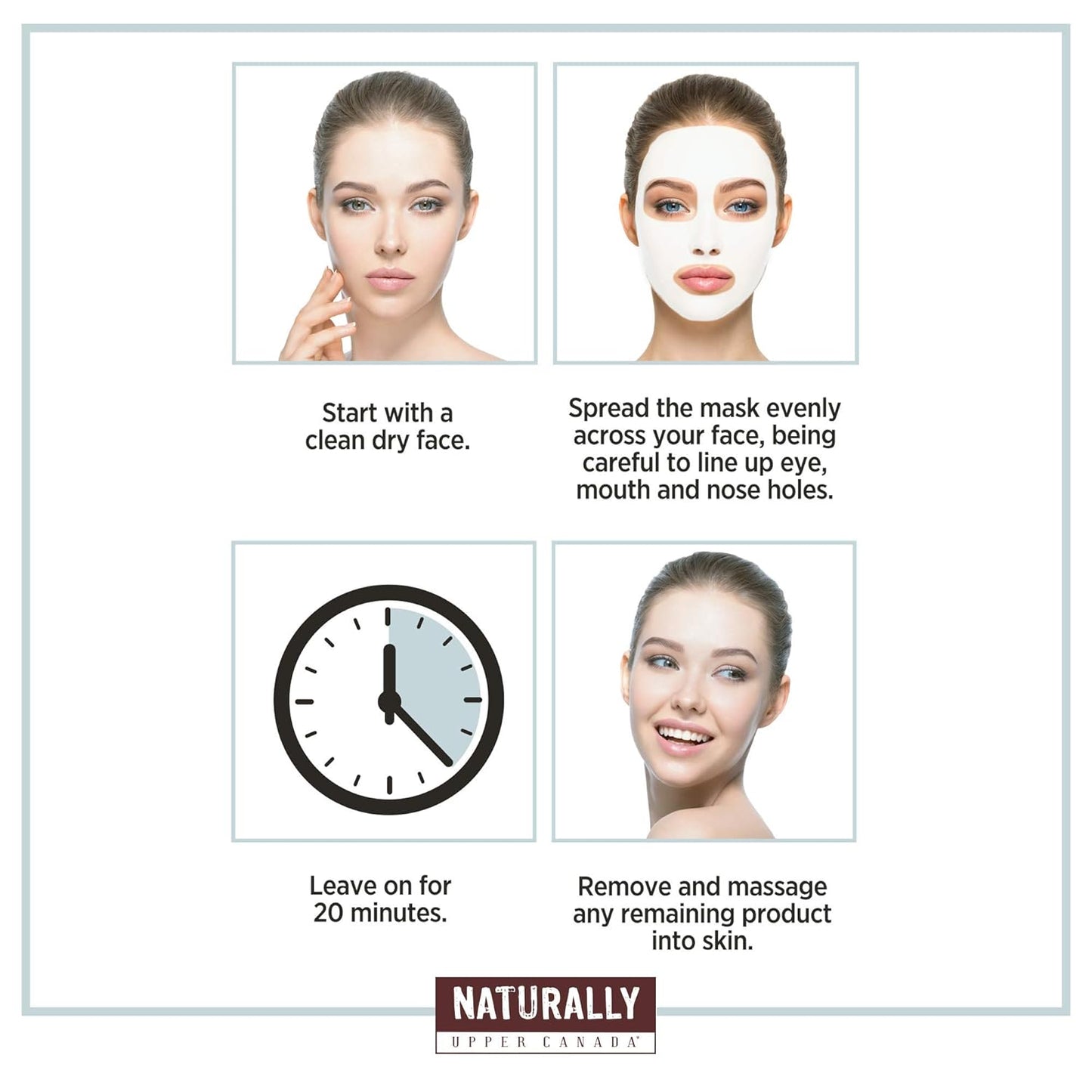 Naturally 30 Variety Pack Infused for Face 5 Sheet Masks, 1 Count