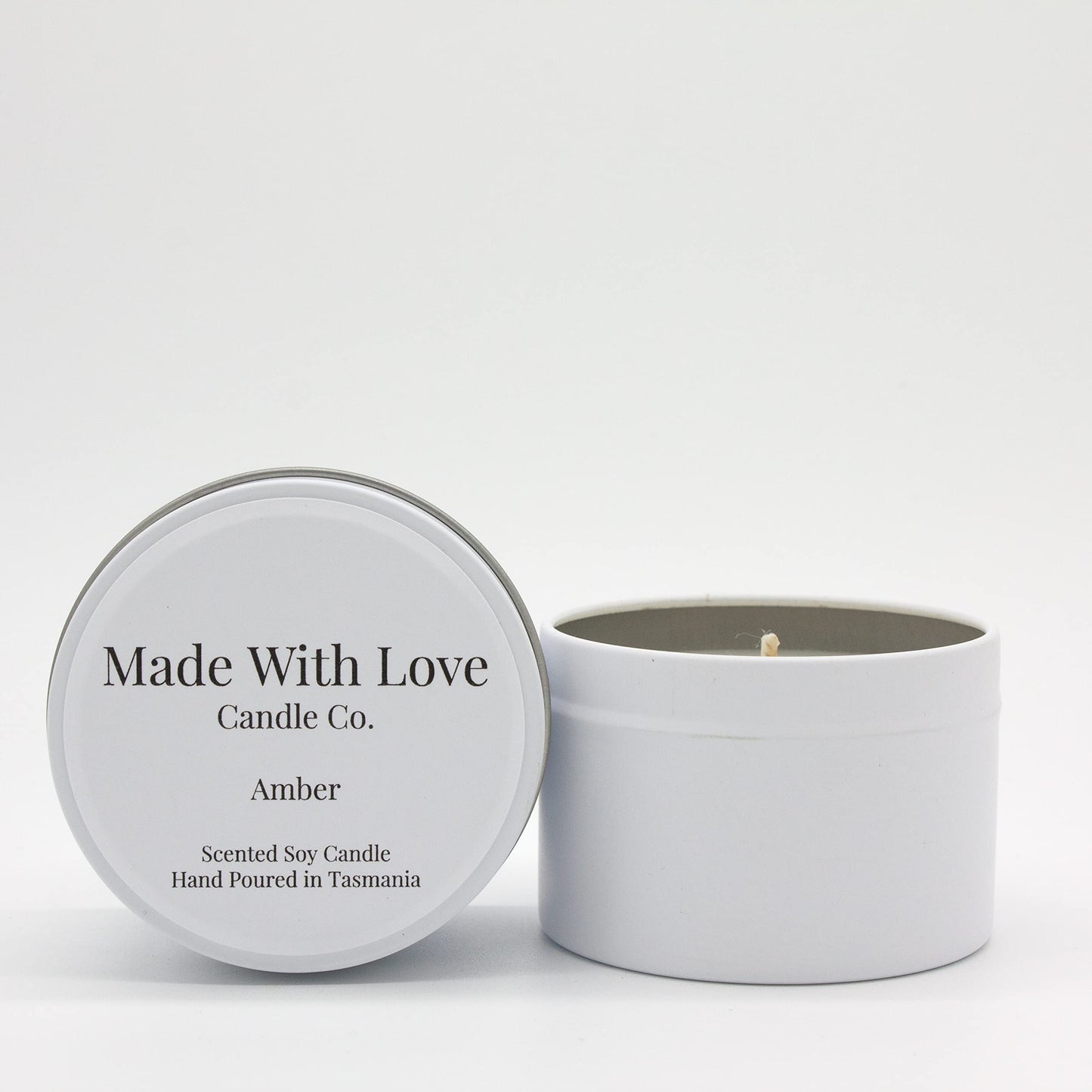 Aroparc Gold Candle Tins 4oz with Lids, 24 Piece Wholesale Candle Containers, Bulk Candle Jars for Candle Making - Gold