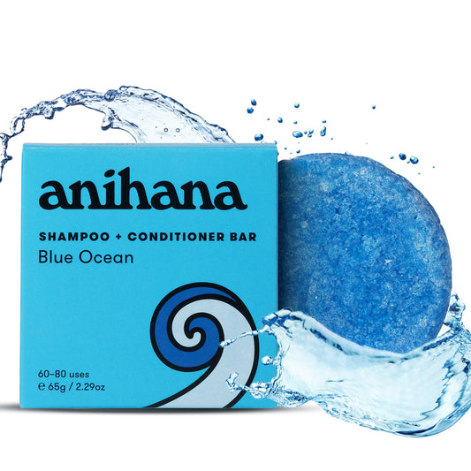 ANIHANA Manuka Honey & Vanilla Conditioner Bar 🌿 | Normal Hair, Natural Shine, Paraben-Free