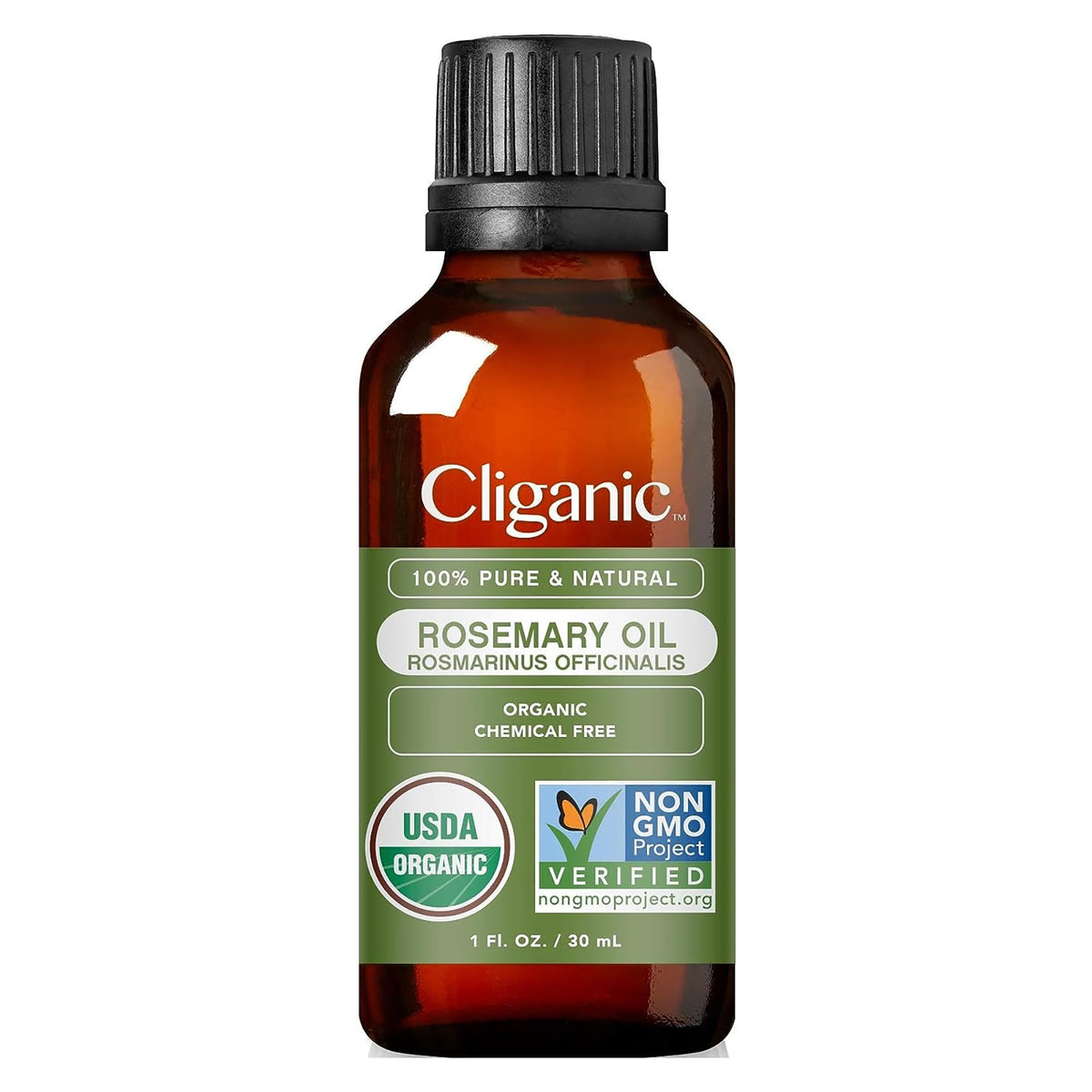 Cliganic Organic Essential Oils Set (Top 5) - 100% Pure Natural - Aromatherapy, Candle Making - Peppermint, Lavender, Eucalyptus, Lemongrass & Orange (Packaging May Vary)