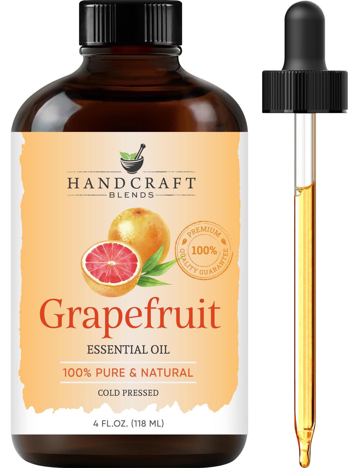 Peppermint Essential Oil - Huge 4 Fl Oz - 100% Pure and Natural - Premium Grade Essential Oil for Diffuser and Aromatherapy