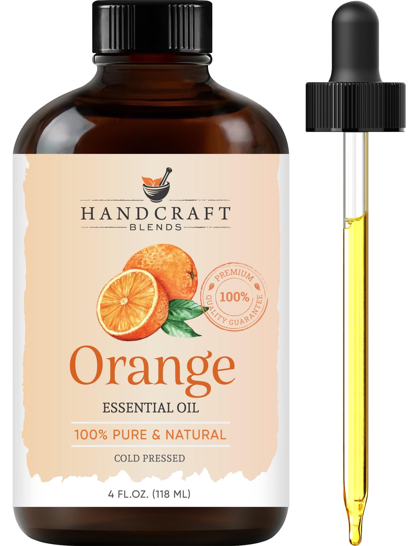 Peppermint Essential Oil - Huge 4 Fl Oz - 100% Pure and Natural - Premium Grade Essential Oil for Diffuser and Aromatherapy