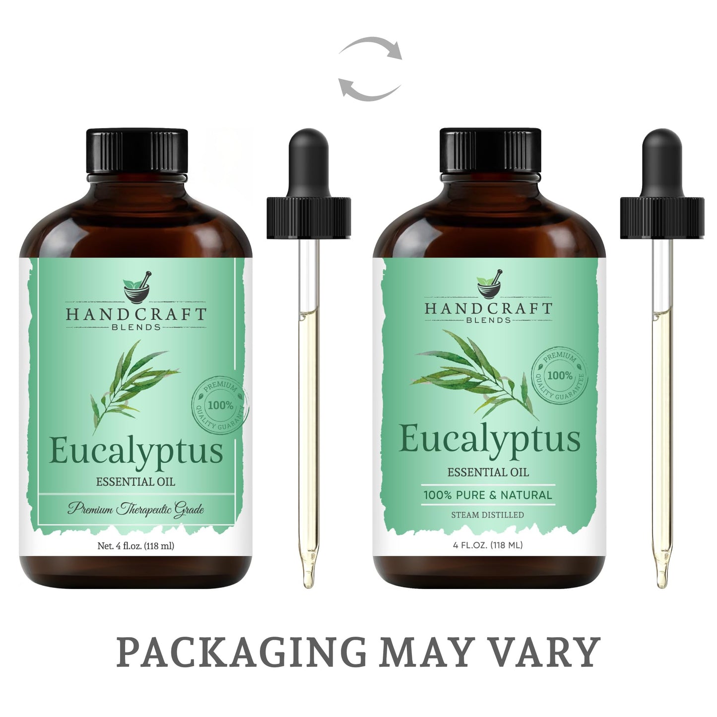 Peppermint Essential Oil - Huge 4 Fl Oz - 100% Pure and Natural - Premium Grade Essential Oil for Diffuser and Aromatherapy