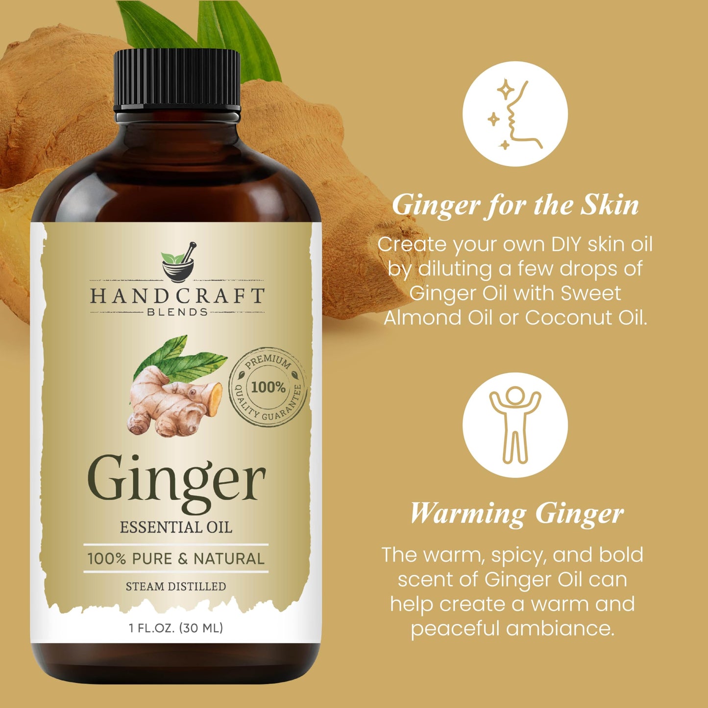 Peppermint Essential Oil - Huge 4 Fl Oz - 100% Pure and Natural - Premium Grade Essential Oil for Diffuser and Aromatherapy