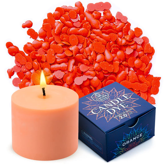 Candle Dyes for Soy Candle Making - Wax Сolor Dye Color Chips for Soy Wax - 16 Popular Colors Wax Dye Flakes