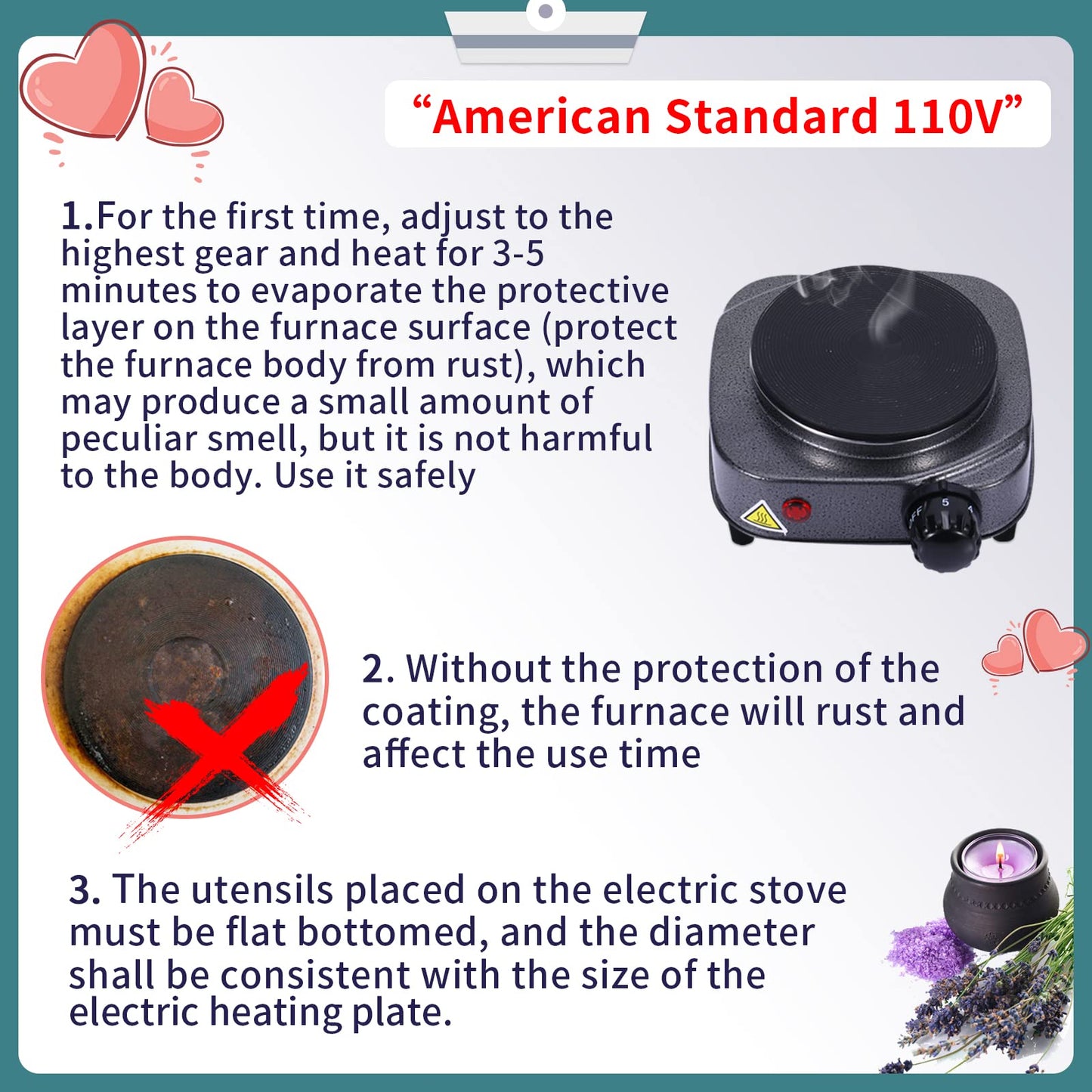 SAEUYVB Candle Making Kit with Wax Melter, Thermometer, Pouring Pot and Supplies for Beginners
