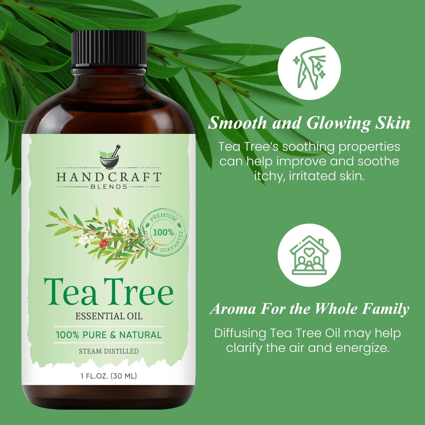 Peppermint Essential Oil - Huge 4 Fl Oz - 100% Pure and Natural - Premium Grade Essential Oil for Diffuser and Aromatherapy