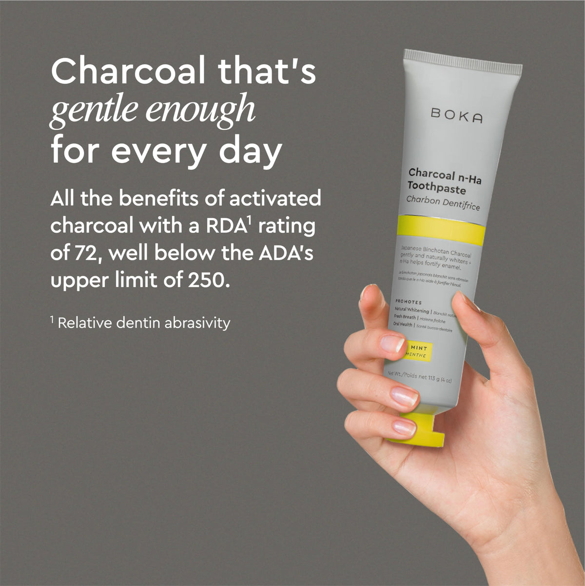 Fluoride-Free Toothpaste | Boka n-Ha (Nano-Hydroxyapatite) – Ela Mint 4 oz