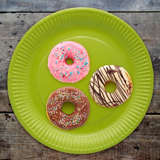 Ökolution Eco-Friendly Disposable Plates | Plastic-Free FSC Cardboard