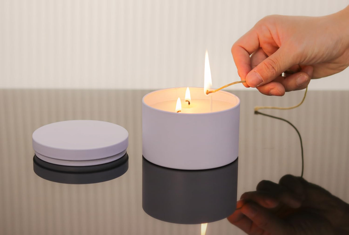 Candle Tins with Lids, 3 Wicks Candle Jars 14oz/420ml Candle Containers 12 Pack Seamless Bulk Candle Containers for Candle Making Supplies Wholesale Empty Candle Jars - Mint