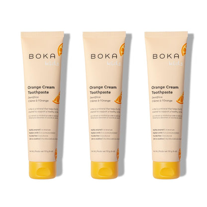 Boka Fluoride Free Toothpaste Nano Hydroxyapatite, Stocking Stuffers Remineralizing, Whitening - Dentist Recommended for Adult, Kids Oral Care Ela Mint Flavor, 4 Fl Oz 1Pk US Manufactured