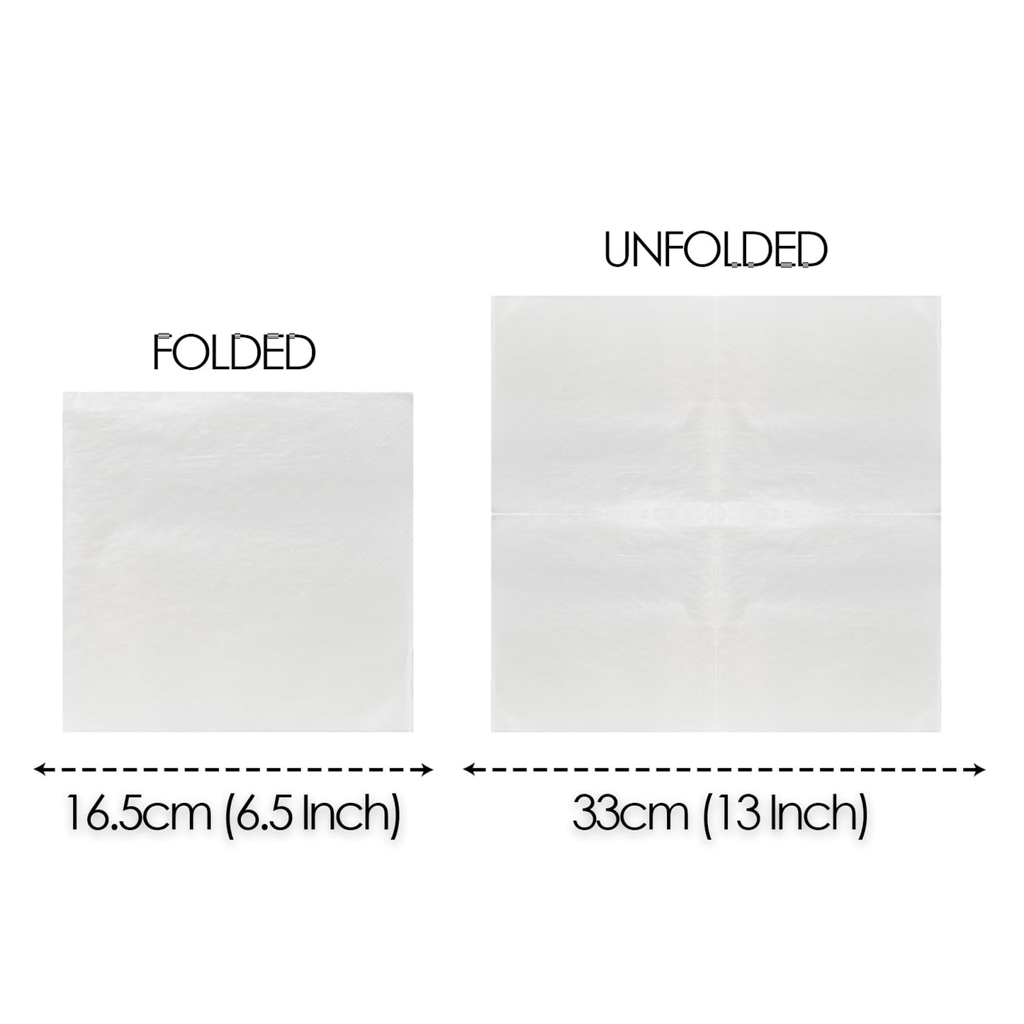 Table Kind - Paquete de 100 servilletas blancas suaves, servilletas de calidad para fiestas, catering y uso diario, ecológicas, desechables, compostables para el hogar, sostenibles y reciclables,