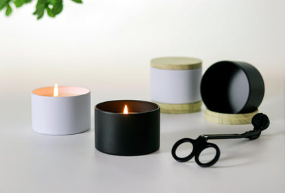 Candle Tins with Lids, 3 Wicks Candle Jars 14oz/420ml Candle Containers 12 Pack Seamless Bulk Candle Containers for Candle Making Supplies Wholesale Empty Candle Jars - Mint