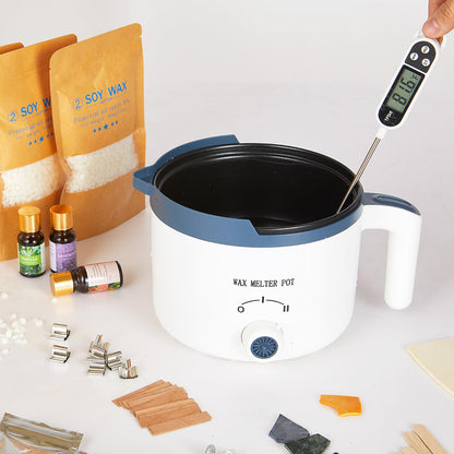 KQU Candle Making Kit for Candles, Home DIY Candle Wax Kit with Glass Jars for Adult, Candle Maker Kit with Wax Melter for Art & Craft