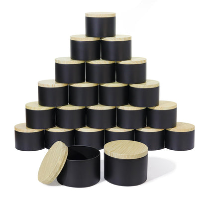 Candle Tins with Lids, 3 Wicks Candle Jars 14oz/420ml Candle Containers 12 Pack Seamless Bulk Candle Containers for Candle Making Supplies Wholesale Empty Candle Jars - Mint