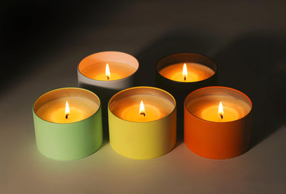 Candle Tins with Lids, 3 Wicks Candle Jars 14oz/420ml Candle Containers 12 Pack Seamless Bulk Candle Containers for Candle Making Supplies Wholesale Empty Candle Jars - Mint