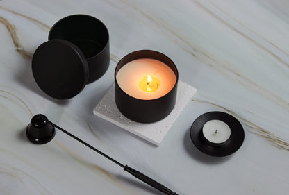 Candle Tins with Lids, 3 Wicks Candle Jars 14oz/420ml Candle Containers 12 Pack Seamless Bulk Candle Containers for Candle Making Supplies Wholesale Empty Candle Jars - Mint