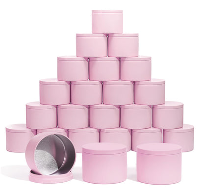 Candle Tins with Lids, 3 Wicks Candle Jars 14oz/420ml Candle Containers 12 Pack Seamless Bulk Candle Containers for Candle Making Supplies Wholesale Empty Candle Jars - Mint