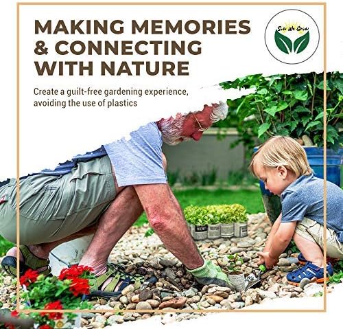 PAPER POT MAKER WOODEN HAND-TOOL- Craft an unlimited supply of biodegradable seedling pots for the garden with this easy to use DIY tool. Makes 1 & 3/4 inch seed starter pots, includes 20 plant labels