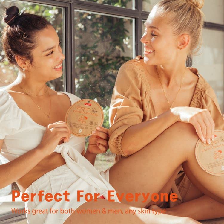 Purederm Vegan Aloe Sheet Masks (12 Packs) – Facial Sheet Mask for Soothing & Hydrating Treatment
