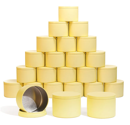 Candle Tins with Lids, 3 Wicks Candle Jars 14oz/420ml Candle Containers 12 Pack Seamless Bulk Candle Containers for Candle Making Supplies Wholesale Empty Candle Jars - Mint
