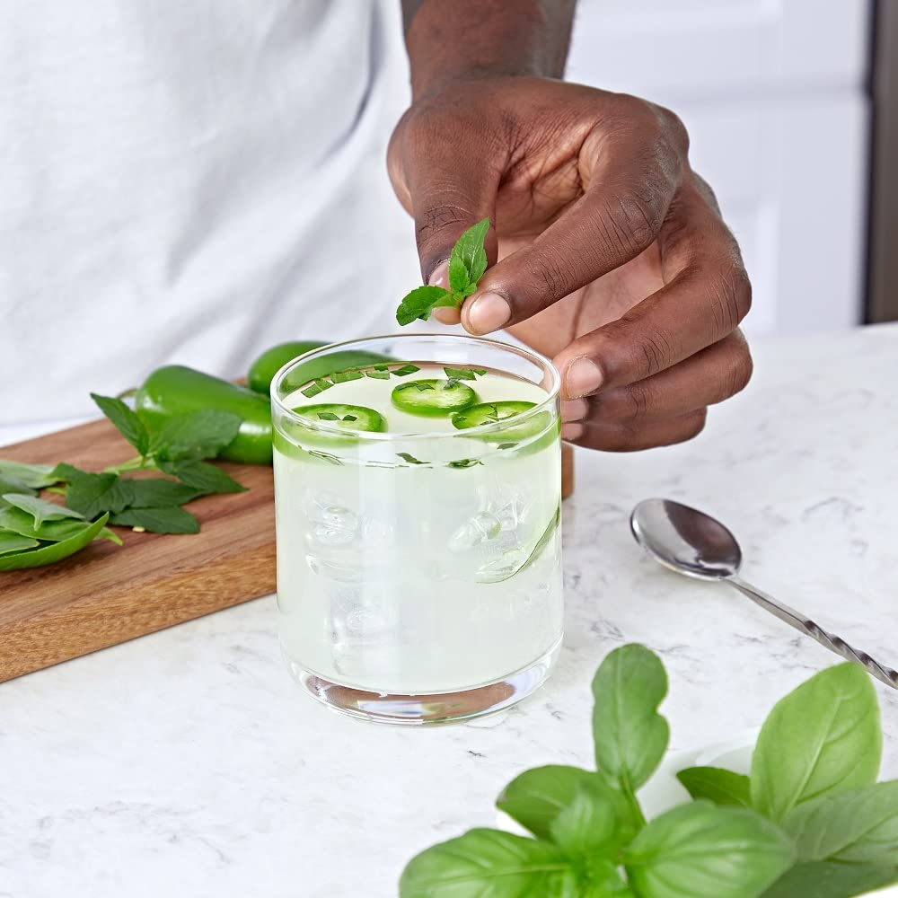 Back to the Roots Indoor Herb Garden Starter Kit, Basil, Mint and Cilantro - Includes seeds, soil and biochar