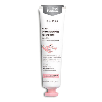 Boka Fluoride Free Toothpaste Nano Hydroxyapatite, Stocking Stuffers Remineralizing, Whitening - Dentist Recommended for Adult, Kids Oral Care Ela Mint Flavor, 4 Fl Oz 1Pk US Manufactured