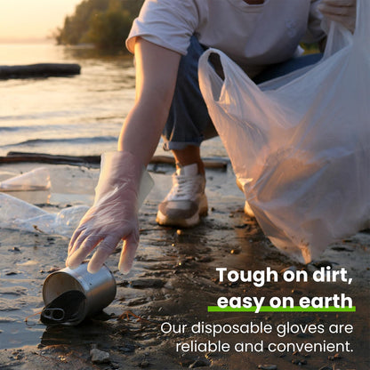 Fit Meal Prep 100/200/600/2000 Pack Compostable Food Prep Gloves Biodegradable Gloves, Cooking Gloves Food Safe Gloves