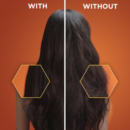 Garnier Whole Blends Honey Treasures Repairing Shampoo, for Dry, Damaged Hair, 22 Fl Oz, 2 Count (Packaging May Vary)