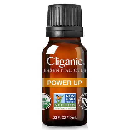 Cliganic Organic Essential Oils Set (Top 5) - 100% Pure Natural - Aromatherapy, Candle Making - Peppermint, Lavender, Eucalyptus, Lemongrass & Orange (Packaging May Vary)