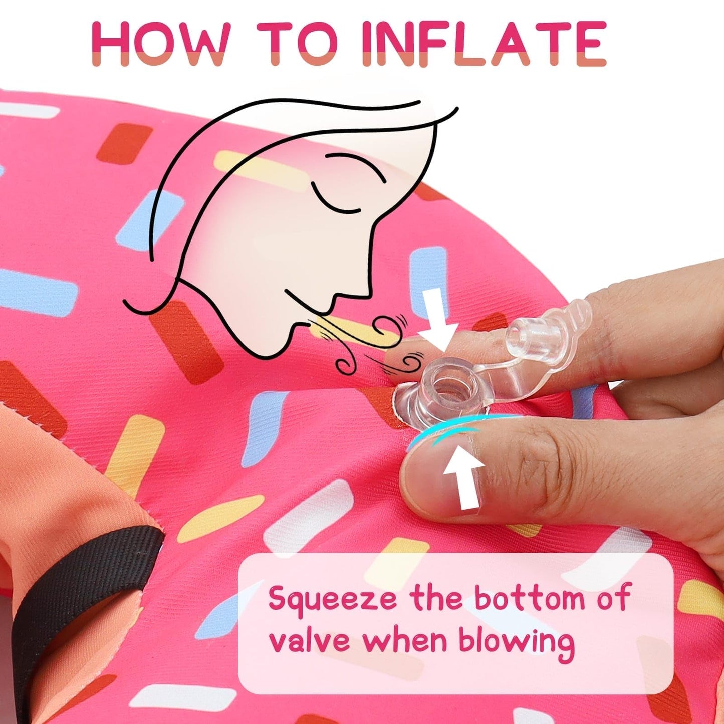 Supet Inflatable Dog Cone Collar Alternative After Surgery, Doggie Neck Donut Collar Recovery ECollar, Soft Dog Cone for Small Medium Large Dogs