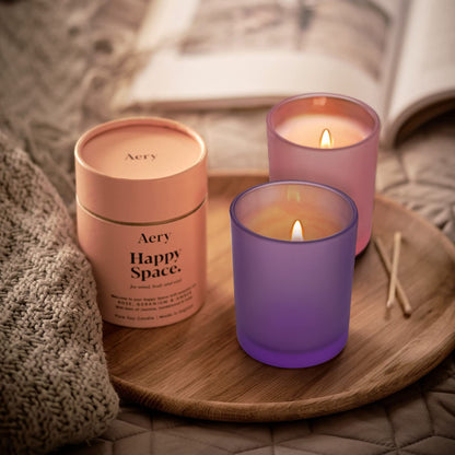 Thick Candle Jars for Making Candles 16 Pcs, 7 OZ Empty Jars with Wood Lids for Candle Making, Sample Container, Frosted White