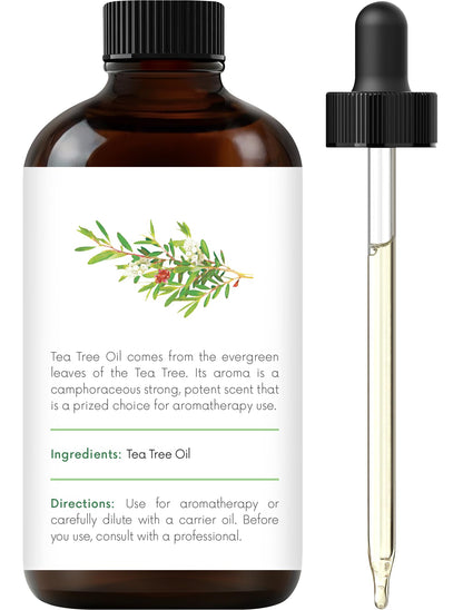 Peppermint Essential Oil - Huge 4 Fl Oz - 100% Pure and Natural - Premium Grade Essential Oil for Diffuser and Aromatherapy