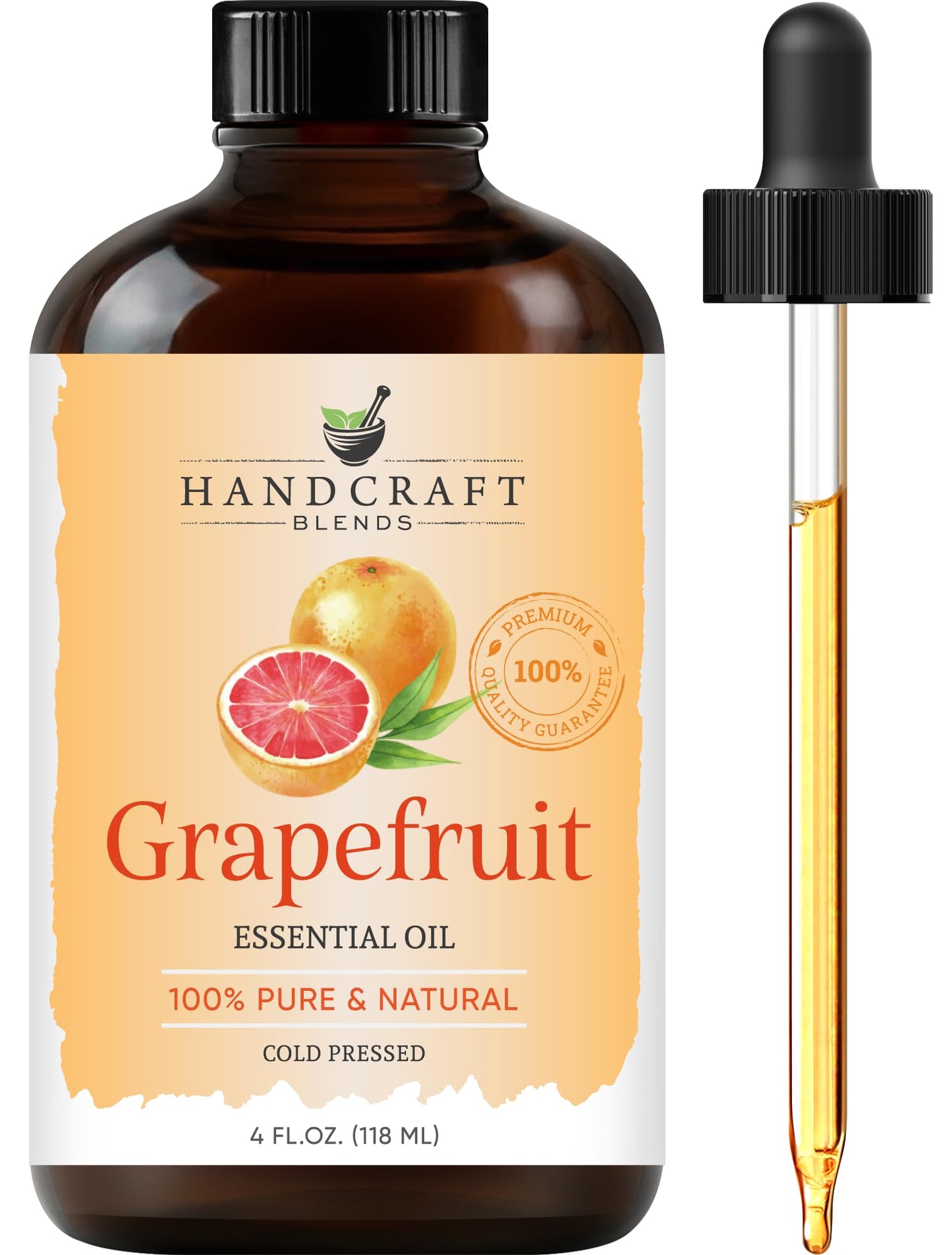 Peppermint Essential Oil - Huge 4 Fl Oz - 100% Pure and Natural - Premium Grade Essential Oil for Diffuser and Aromatherapy