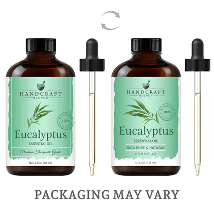Peppermint Essential Oil - Huge 4 Fl Oz - 100% Pure and Natural - Premium Grade Essential Oil for Diffuser and Aromatherapy