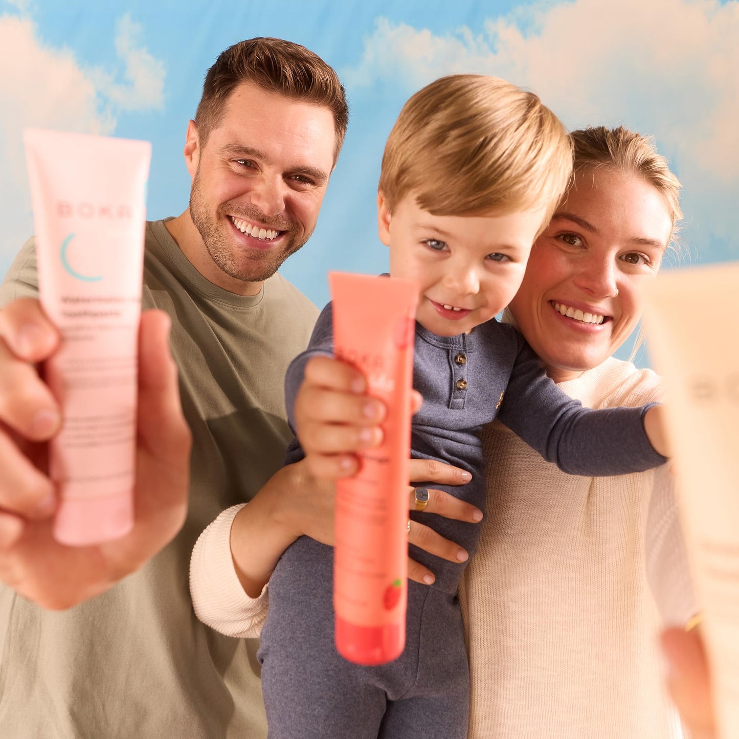 Boka Fluoride Free Toothpaste Nano Hydroxyapatite, Stocking Stuffers Remineralizing, Whitening - Dentist Recommended for Adult, Kids Oral Care Ela Mint Flavor, 4 Fl Oz 1Pk US Manufactured