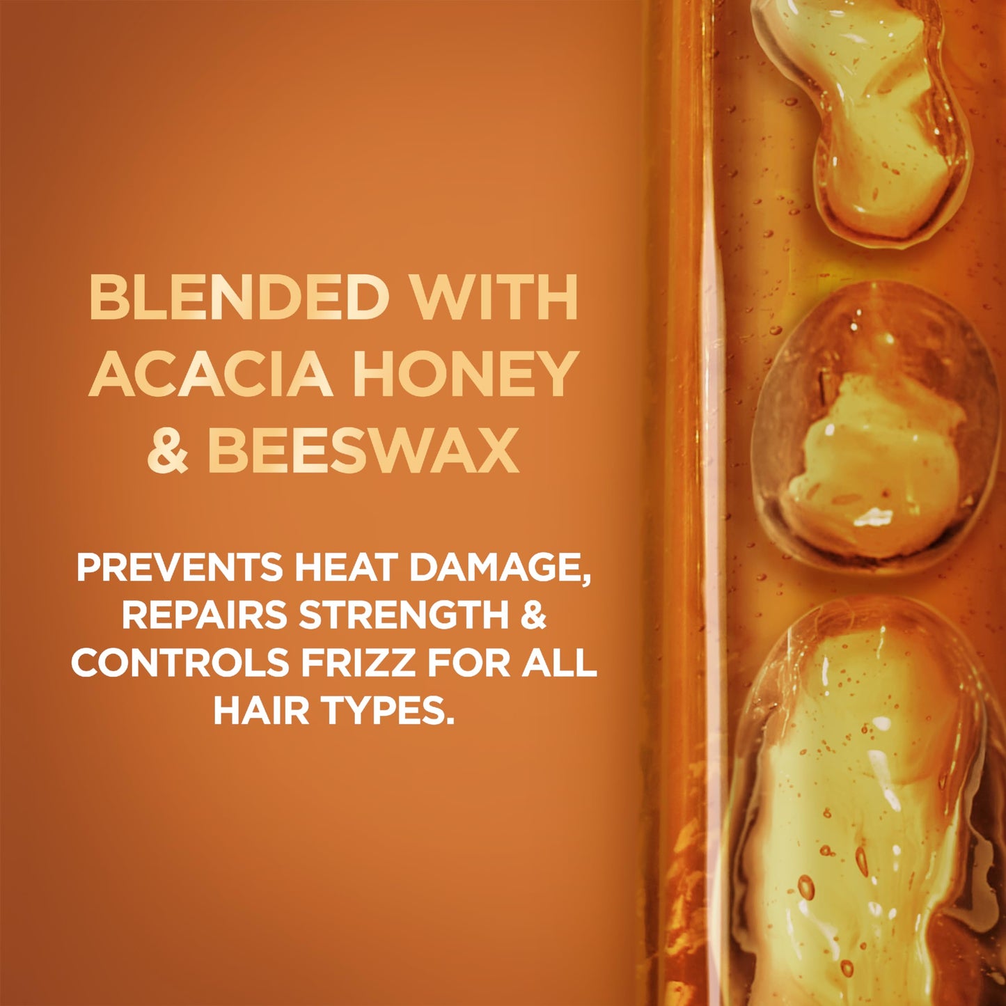 Garnier Whole Blends Honey Treasures Repairing Shampoo, for Dry, Damaged Hair, 22 Fl Oz, 2 Count (Packaging May Vary)