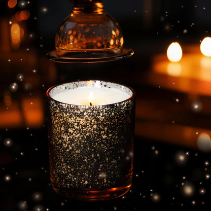 Thick Candle Jars for Making Candles 16 Pcs, 7 OZ Empty Jars with Wood Lids for Candle Making, Sample Container, Frosted White