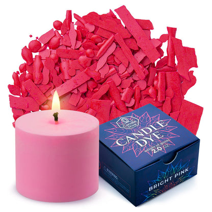 Candle Dyes for Soy Candle Making - Wax Сolor Dye Color Chips for Soy Wax - 16 Popular Colors Wax Dye Flakes