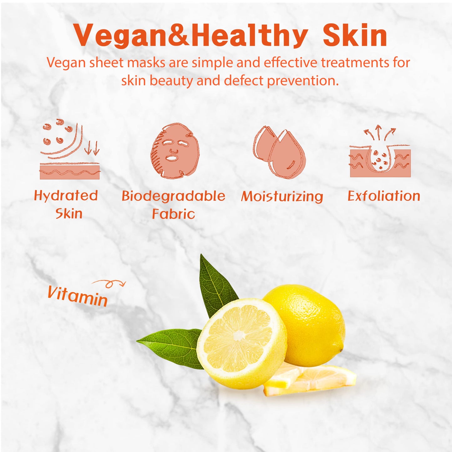Purederm Vegan Aloe Sheet Masks (12 Packs) – Facial Sheet Mask for Soothing & Hydrating Treatment